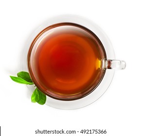 Cup Of Tea From Above