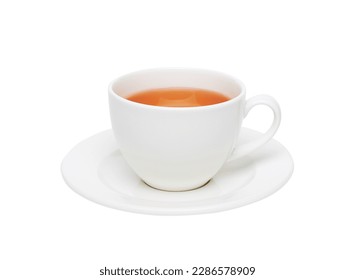 Cup of Tea isolated on white background