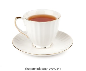 Cup Of Tea Isolated On White