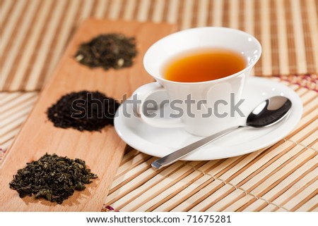 Similar – Image, Stock Photo Cup with yellow herbal tea