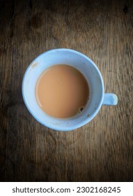 A cup of tea on a table
