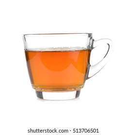 cup of tea on white background - Shutterstock ID 513706501