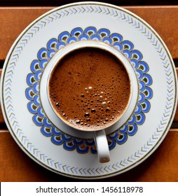 cup of Turkish coffee on table
 - Shutterstock ID 1456118978