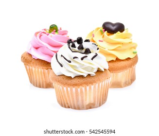 Cupcake On White Background