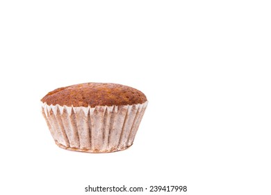 Cupcake on White Isolate Background