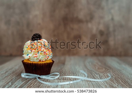 Similar – Image, Stock Photo cupcake christmas tree