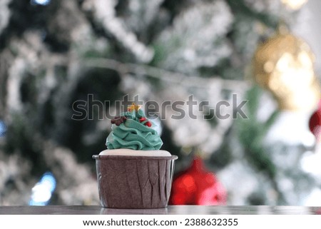 Similar – Image, Stock Photo cupcake christmas tree