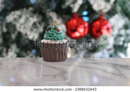 Similar – Image, Stock Photo cupcake christmas tree