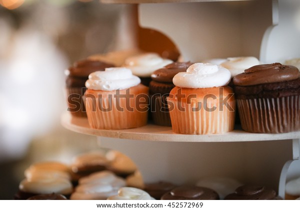 Cupcakes Wedding Reception Stock Photo Edit Now 452572969