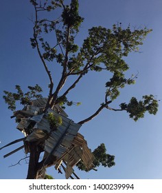 Cupey, Puerto Rico October 2017: Post Hurricane Maria