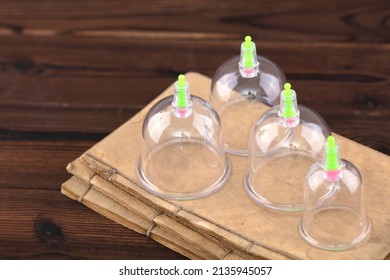 Cupping Tools On Old Medical Books