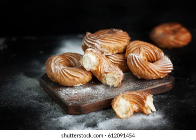 Curd Rings. Dessert