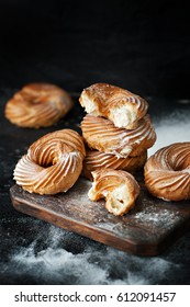 Curd Rings. Dessert