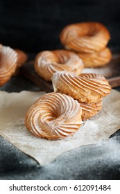 Curd Rings. Dessert