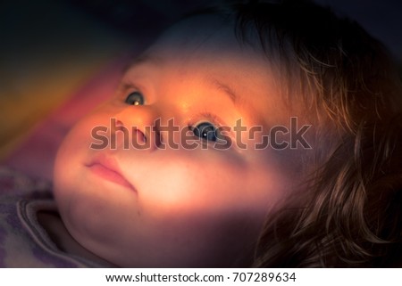 Image, Stock Photo Nice Newborn asleep peacefully