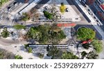 Curitiba Brazil. Bus Terminal At Curitiba In Parana Brazil. Tourism Landmark. Downtown District. Cityscape Landscape. Bus Terminal At Curitiba In Parana Brazil. Famous Destination.