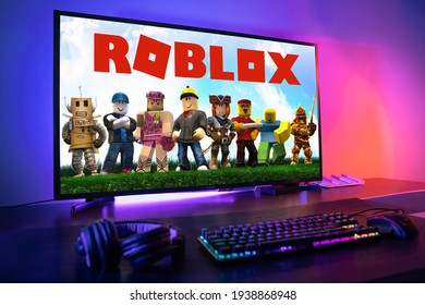 Roblox Game Images Stock Photos Vectors Shutterstock - gaming desktops roblox