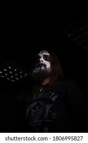 Curitiba/Parana/Brazil - 10/07/2019: Corpse Paint To Performance