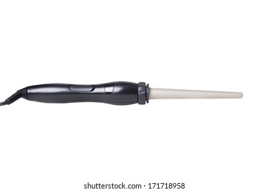 Curling Iron Real Isolated