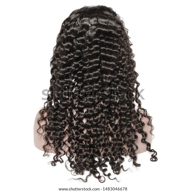 Curly Black Human Hair Weaves Extensions Stock Photo Shutterstock