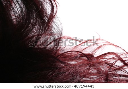 Similar – Image, Stock Photo bang your head Short Pink