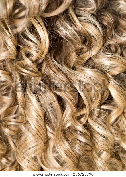 Curly Hair Hairdressing Wave Natural Hair Stock Photo Edit Now