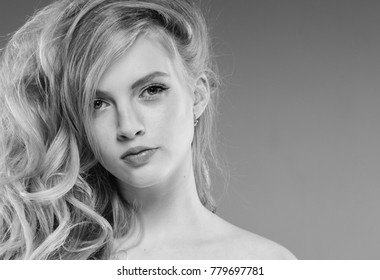 Pert young blonde teen