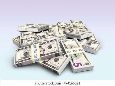 3d Illustration Tax On Dollar Currency Stock Illustration 692363509