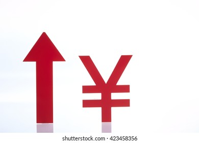 Currency Sign And Arrow