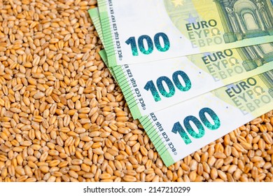 Currency and wheat grain . Export ban, embargo on wheat and flour supplies to Europe , Asia and Africa, famine and crisis