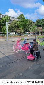 Current Situation At Kota Tua Jakarta  - 1 September 2022. The City Government Of Jakarta Has Developed A Comprehensive Urban Plan To Revitalize The Historic Neighborhood Of Kota Tua.