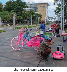 Current Situation At Kota Tua Jakarta  - 1 September 2022. The City Government Of Jakarta Has Developed A Comprehensive Urban Plan To Revitalize The Historic Neighborhood Of Kota Tua.