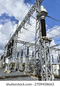 A current transformer accurately measures electrical current.

Device used for monitoring high electrical currents safely.

Instrument that converts large currents into measurable values.

Electrical 