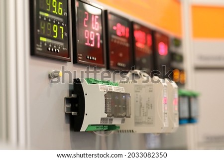 Current, voltage, and frequency digital meters and converters for the control of main parameters of electric power. Selective focus.