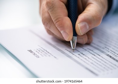 Curriculum Vitae And Resume Paperwork During Hiring