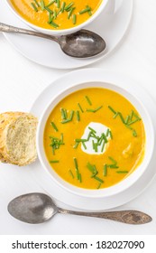  Curried Carrot &  Bean Cream Soup