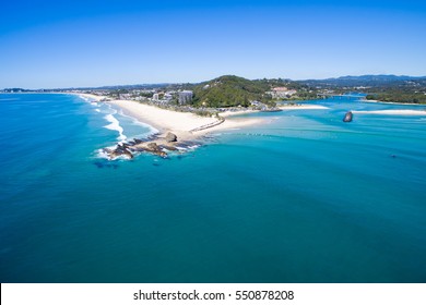 Currumbin Beach Aerial