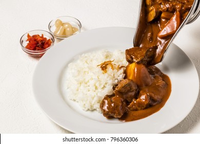 Curry and rice