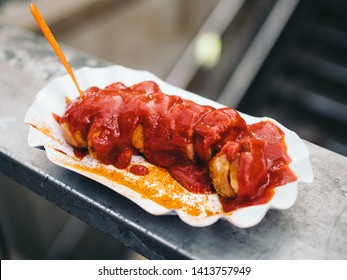 Currywurst At Curry 36, Berlin, Germany