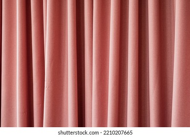 Curtain background detail with waves - Shutterstock ID 2210207665