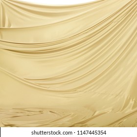 Curtain Drape Background Isolated