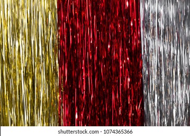 Curtain Made Of Tinsel