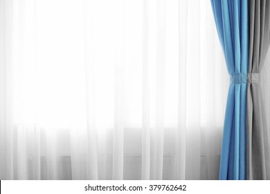 Curtain on the window