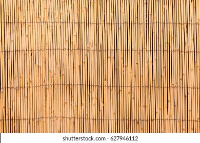  Curtain screen of reeds