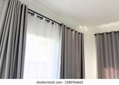 Curtain Window Interior Decoration In Living Room