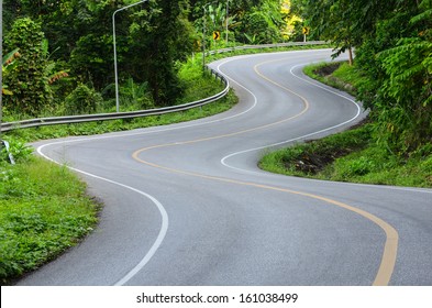 curve of the road