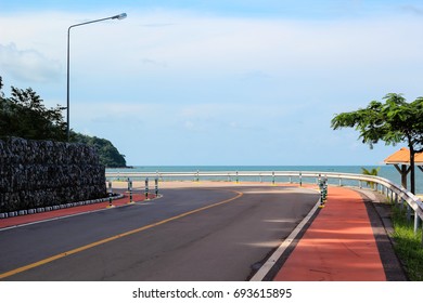 curved view
