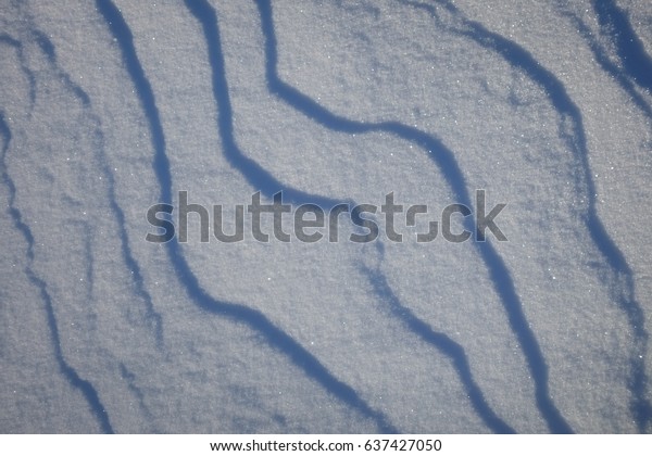 curves in\
snow