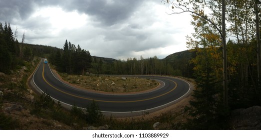 Curvey Road Panorama