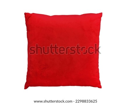 Cushions, red pillows for decorating the living room set velvet pillow face